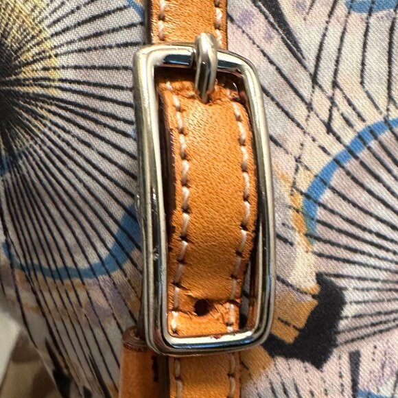 SOLD - Coach Vintage Hamptons Signature Clip Hobo Khaki Jacquard Leather 6091 - Picture 15 of 15